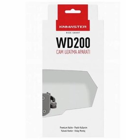 KNMASTER WD200 DEFLEKTÖR MOTORSİKLET RÜZGAR SAPTIRICI