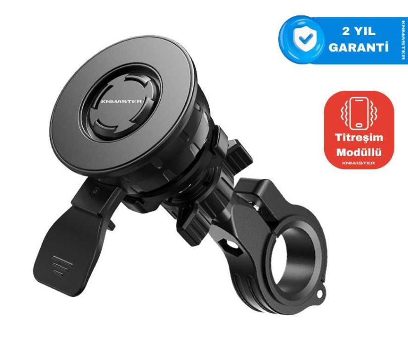 KNMASTER TT-700 Titreşim Önleyicili Motosiklet Telefon Tutucu