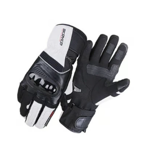 SCOYCO MC82WP KIŞLIK MOTOSİKLET ELDİVENİ - BEYAZ (M)