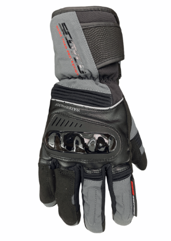 SCOYCO MC82WP KIŞLIK MOTOSİKLET ELDİVENİ - KOYU GRİ (M)