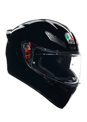 AGV K1S PARLAK BLACK KASK (XL)