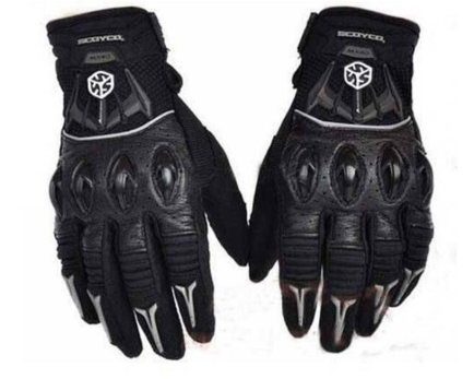 SCOYCO MX40 YAZLIK MOTOSİKLET ELDİVENİ - SİYAH (XL)