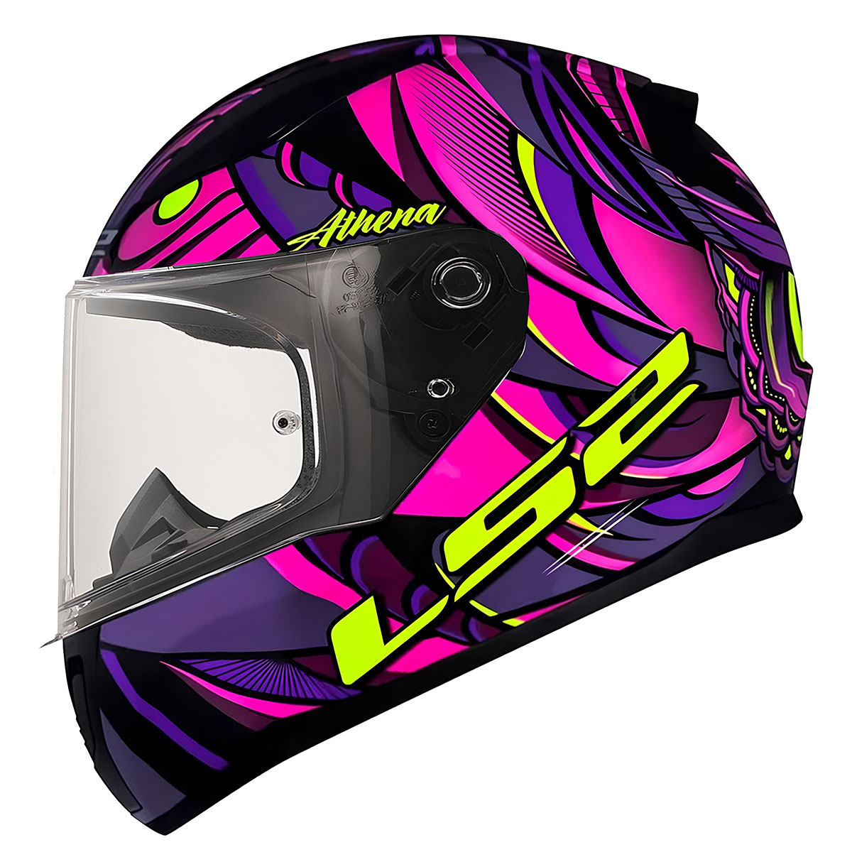 LS2 RAPID2 ATHENA BLACK PURPLE (M)