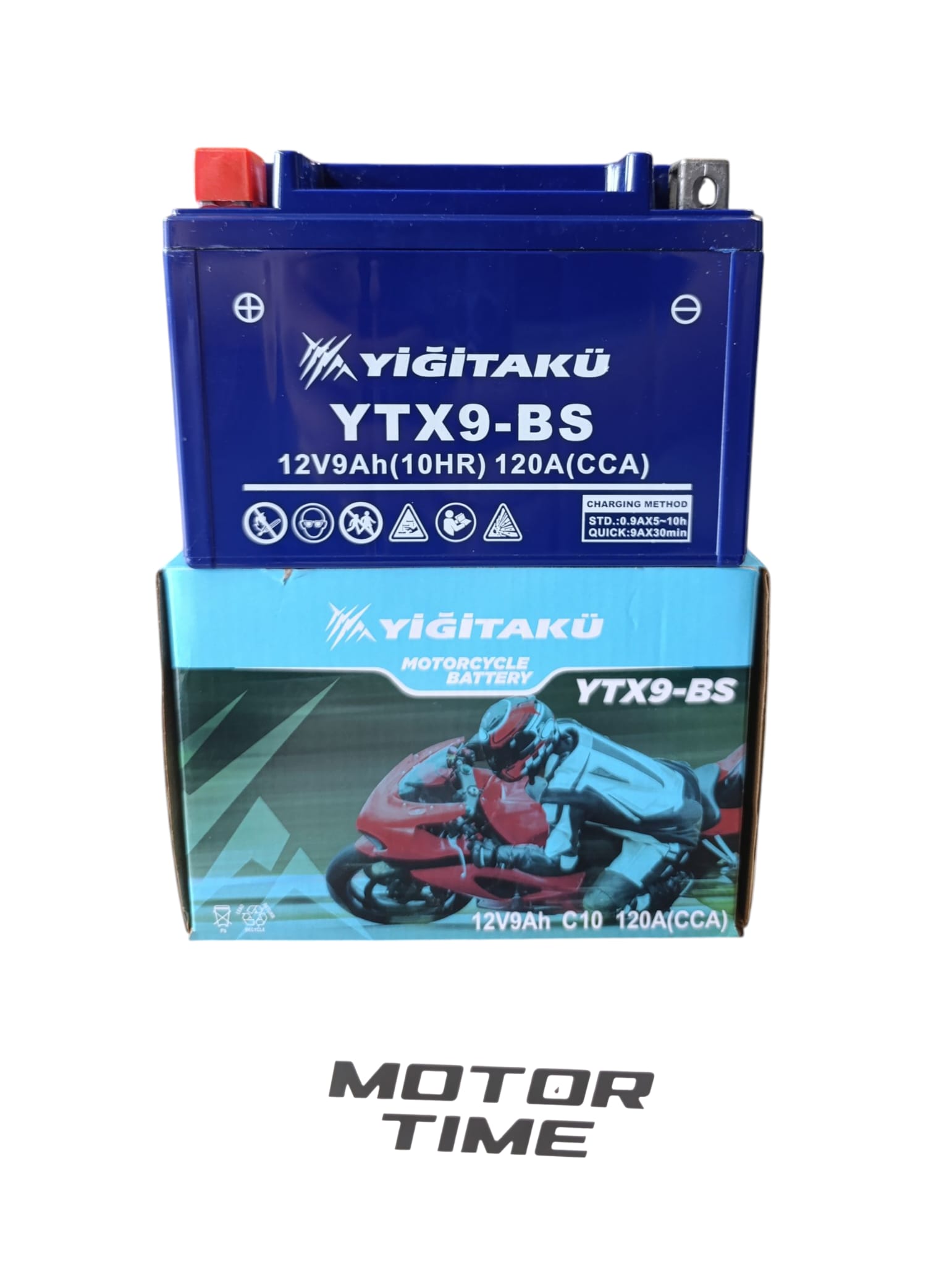 YİĞİT AKÜ 12V9AH YATIK
