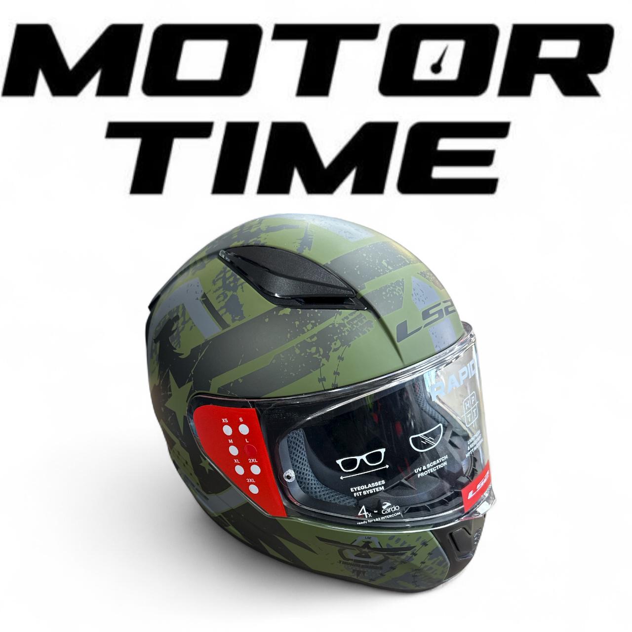 LS2 RAPID 2 BIRDS M.MILITARY (L)