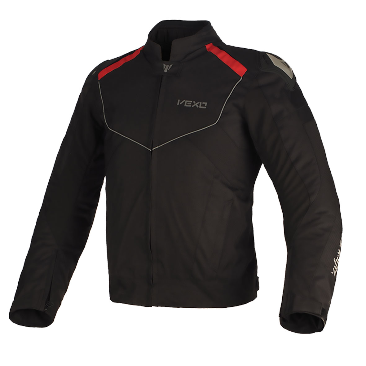 VEXO AXION H20 MONT SİYAH-KIRMIZI (5XL) SIRT KORUMALI 