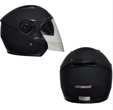 JEKAİ KASK YARIM SİYAH GÜNEŞ GÖZLÜKLÜ (L)