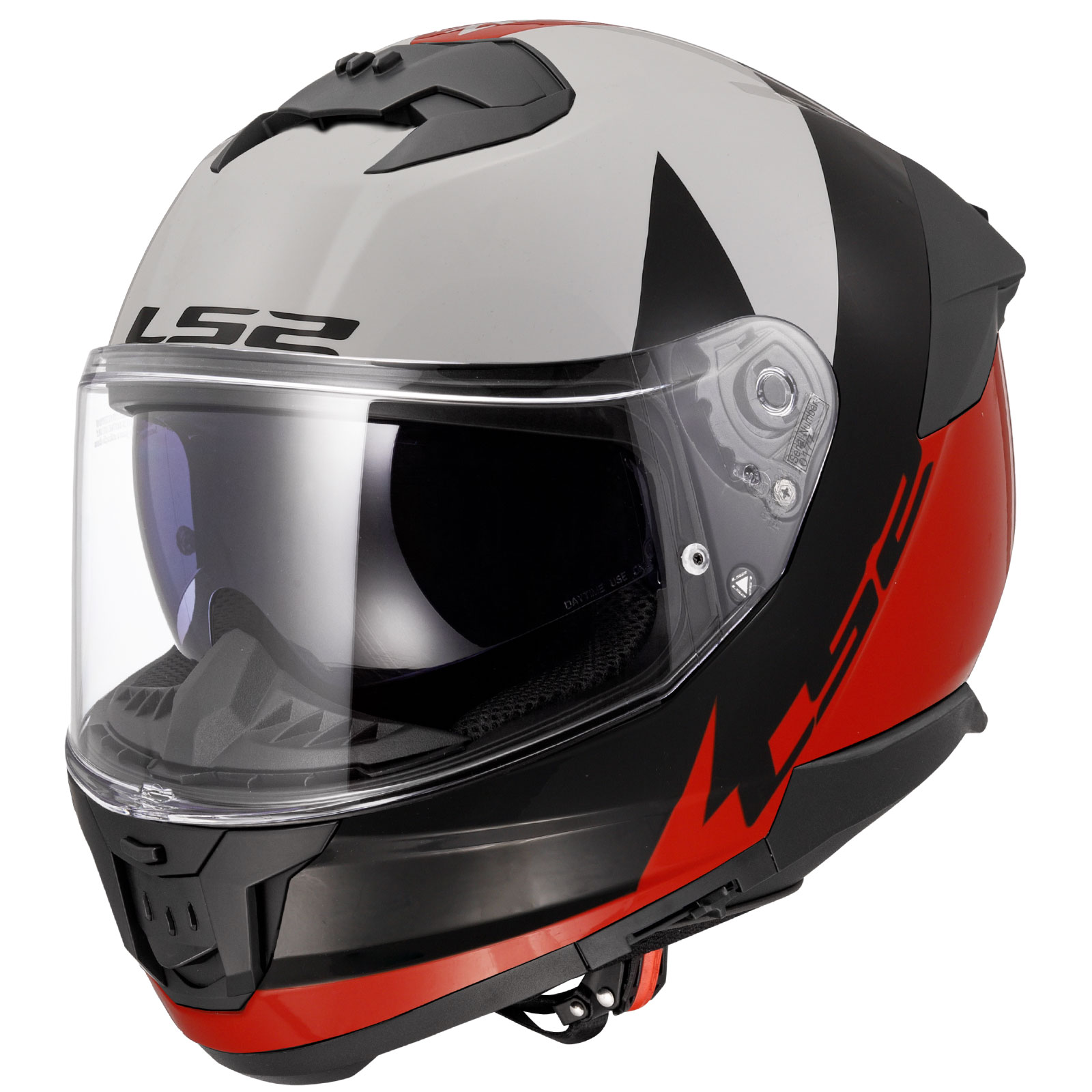 LS2 STREAM 2 THUNDERBIZ SİYAH-KIRMIZI KASK (2XL)