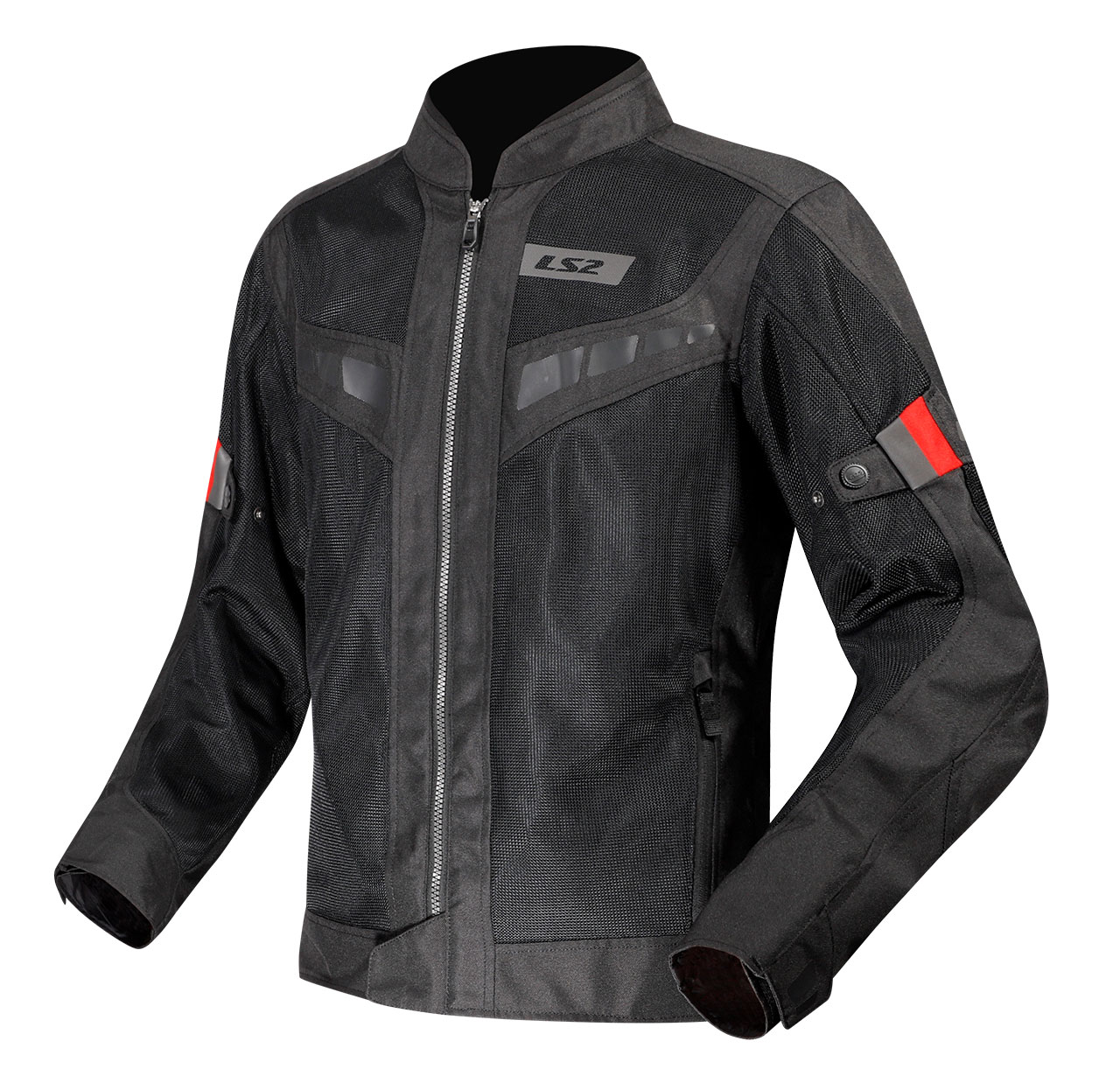 LS2 BLADE AIR MONT SİYAH-KIRMIZI (XL)