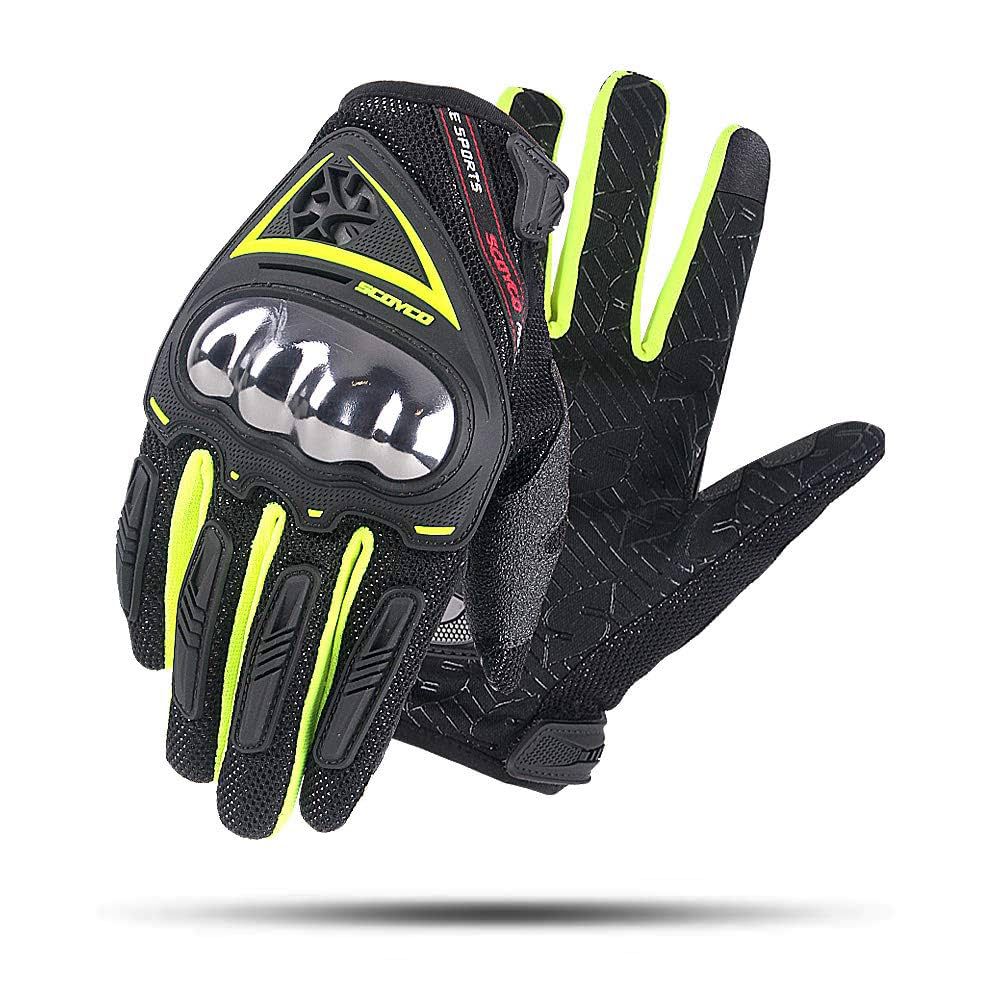 SCOYCO MC44 ELDİVEN SİYAH-SARI (M)